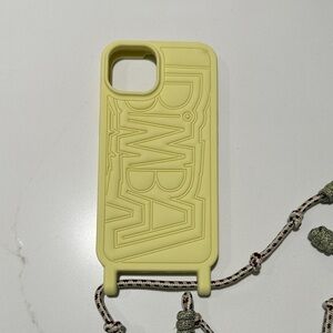 Rimba Lemon Phone 14 Case with Strap